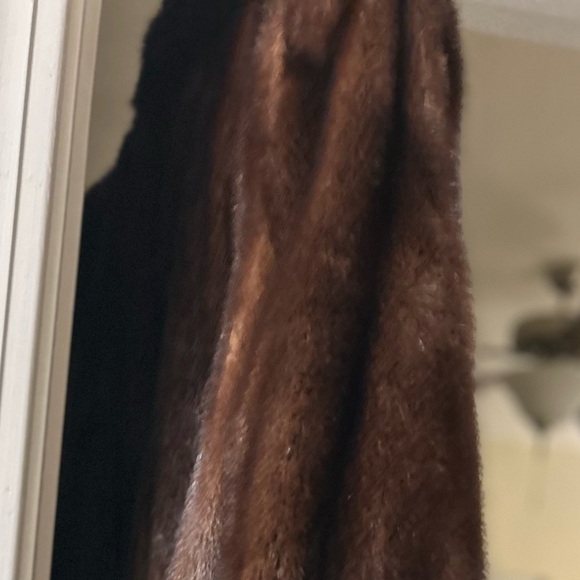 Women’s full length vintage mink coat (Mr. J.) - Picture 5 of 7
